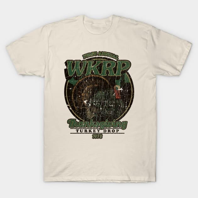 WKRP THANKSGIVING 1978 Vintage T-Shirt by jandamuda99